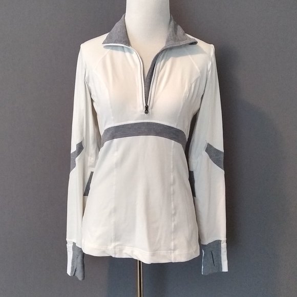 lululemon athletica Tops - Lululemon Run Full Tilt Half Zip Pullover